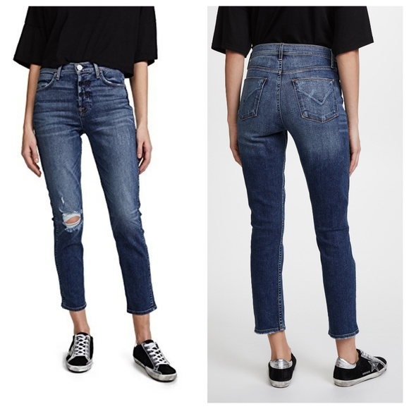 Hudson Jeans Denim - Hudson High Rise Holly Crop Skinny Jeans